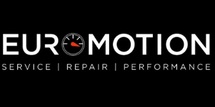 EUROMOTION logo with a speedometer icon and tagline “Service | Repair | Performance”