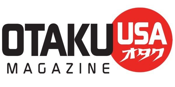Otaku USA Magazine logo with black text and a red circle containing white “USA” and Japanese characters