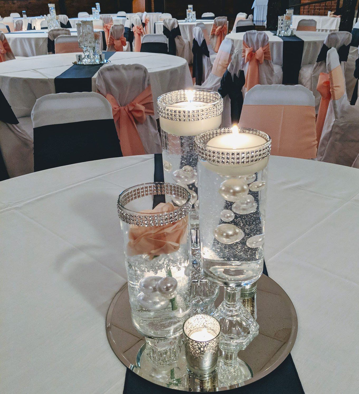 Elegant centerpiece — Fort Wayne, IN — Goeglein's Catering