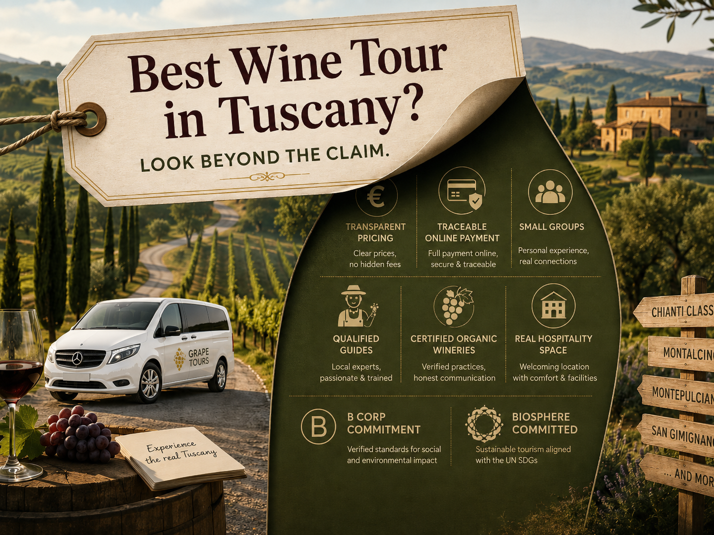 Best Wine Tour in Tuscany with Grape Tours