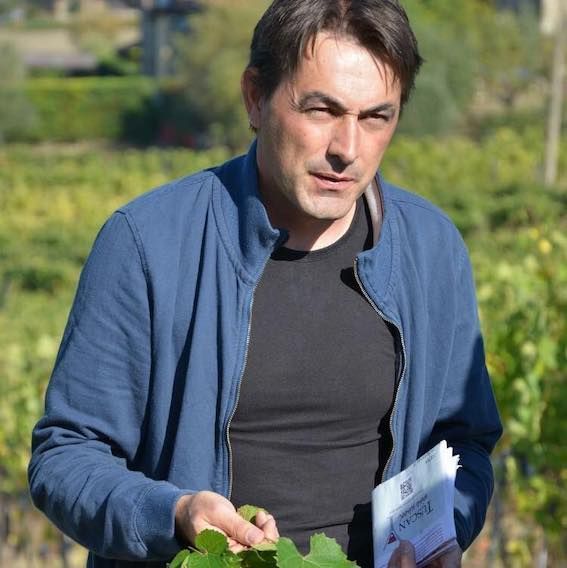 Pierre Gouttenoire guiding in Tuscany
