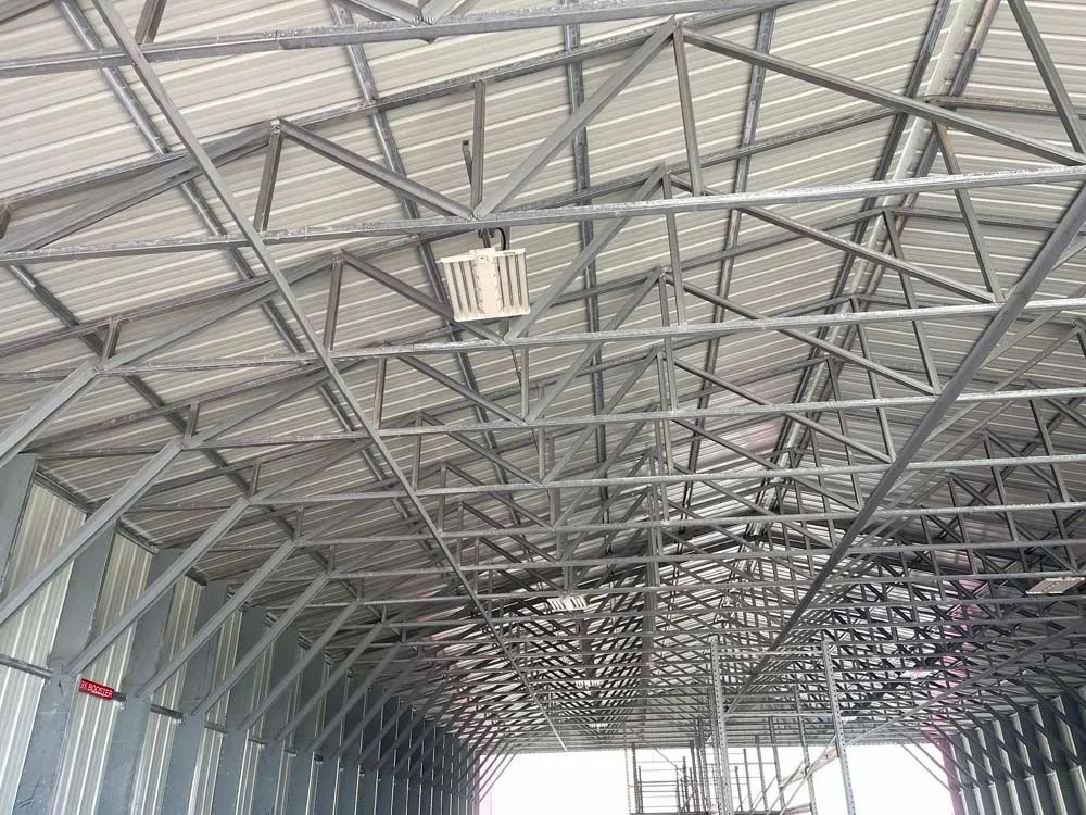 A large warehouse 