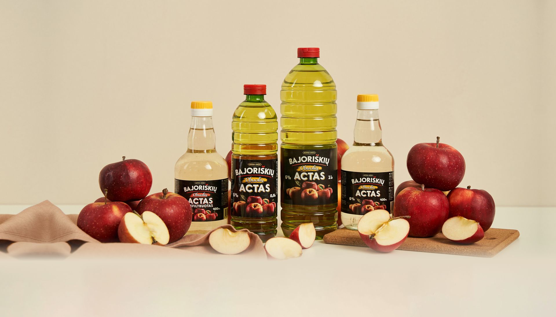 Obuolių actas Bajoriškių
