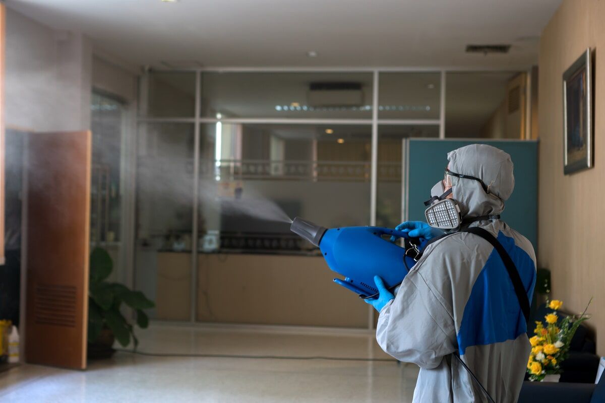 Sanitização de ambientes com A Mais Serviços Ambientais