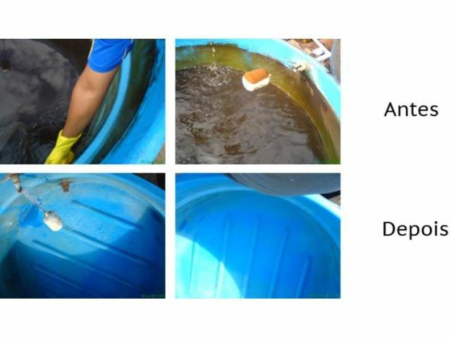 Limpeza de caixa d'água com A Mais Serviços Ambientais