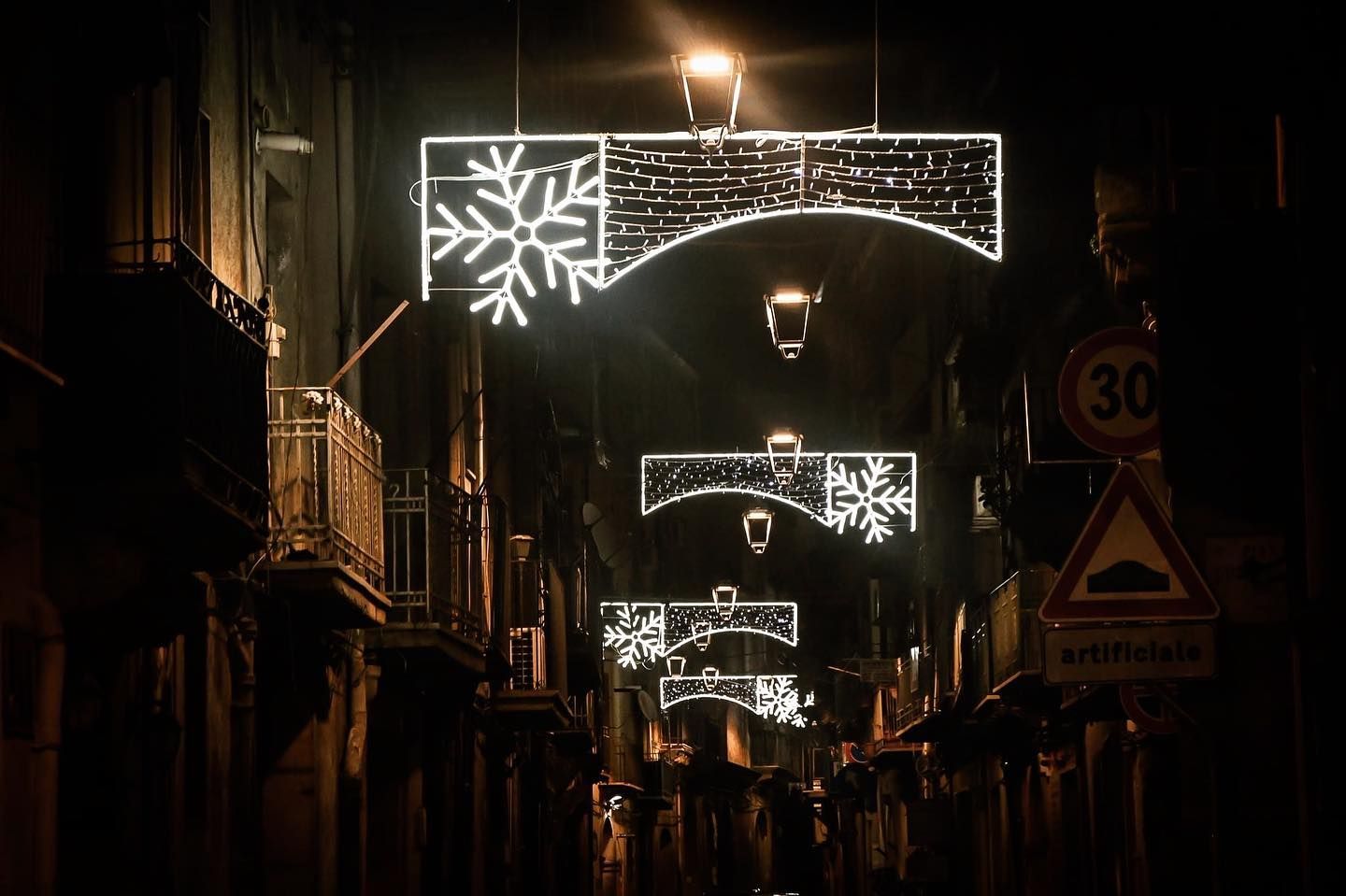 Luminarie per strade città