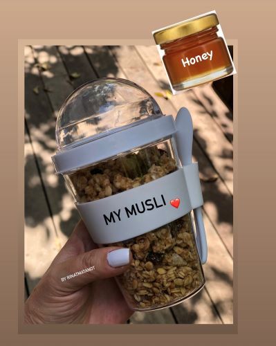 כוס אישית לארוחת בריאות