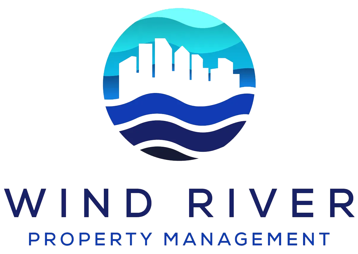 Wind River Property Management Logo - Click to go to Home page 
