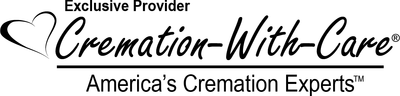 Cremation-With-Care logo with heart outline and “America’s Cremation Experts” tagline