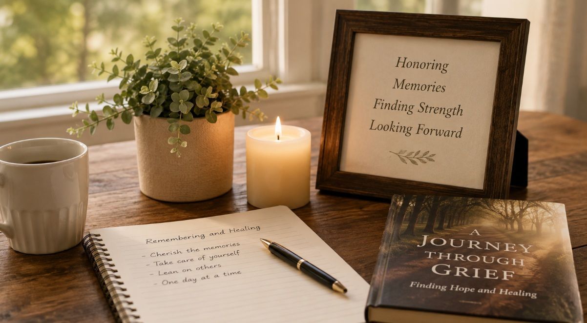 Peaceful remembrance display for funeral homes Plymouth, MI.