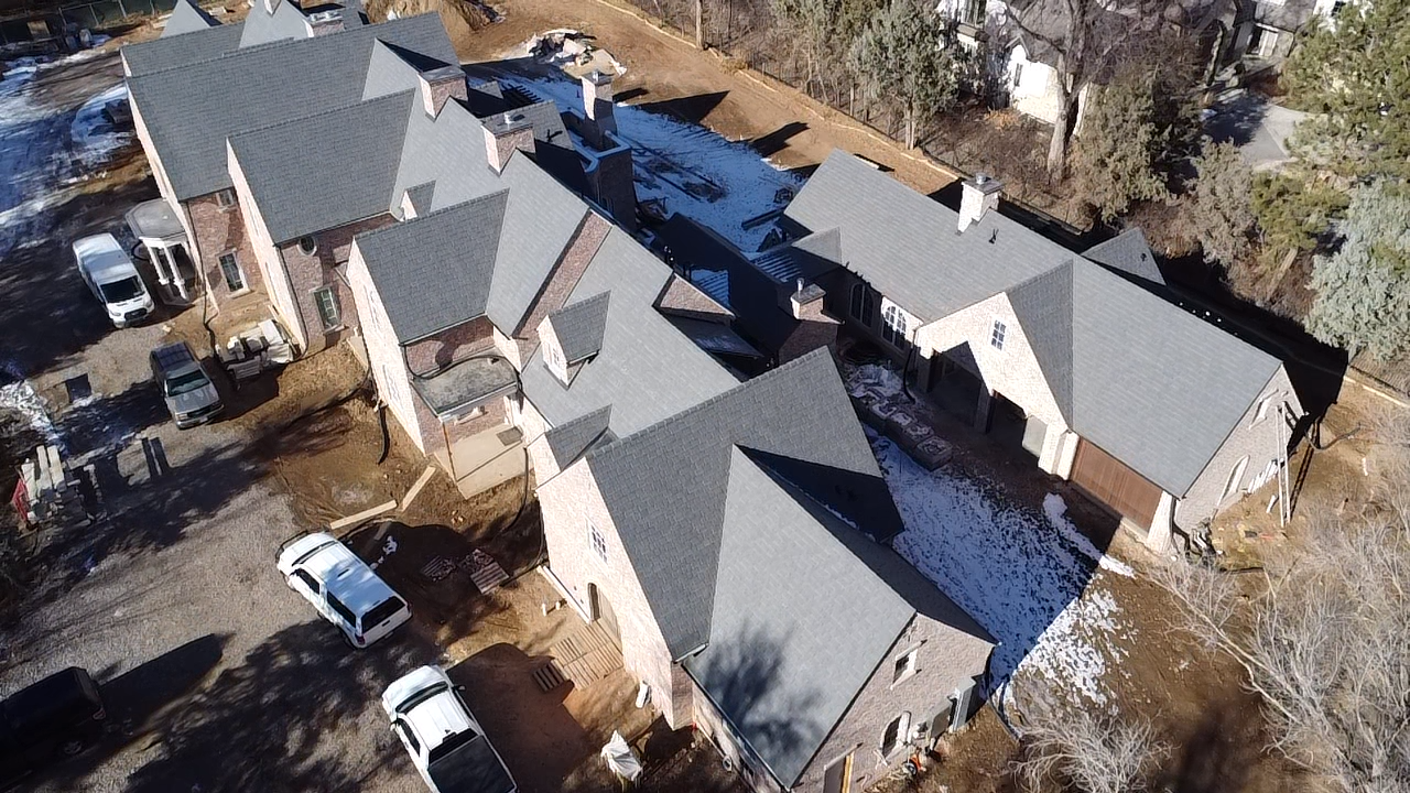 Residential slate shingles expertly installed by Kudu Roofing.