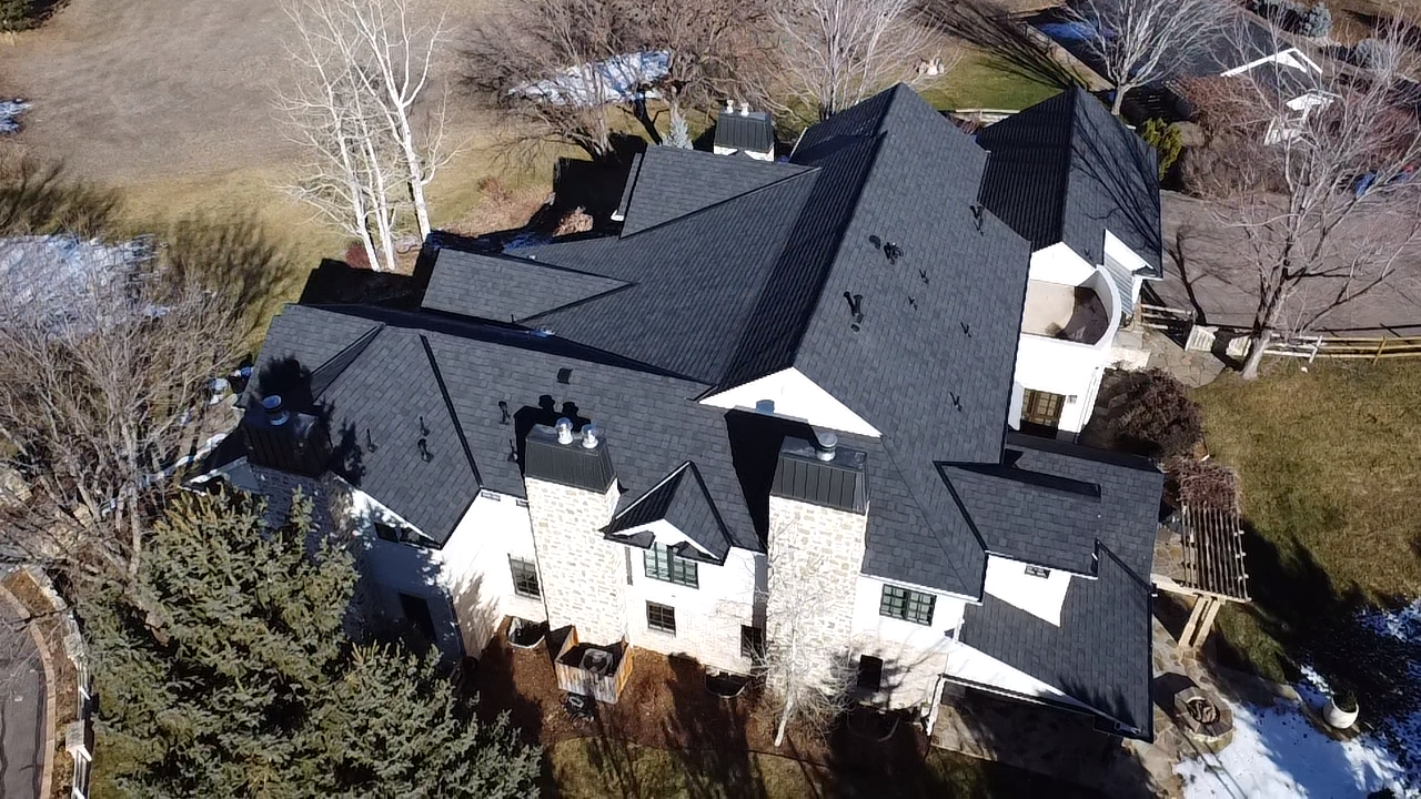 Kudu Roofing’s durable slate shingles for residential properties.