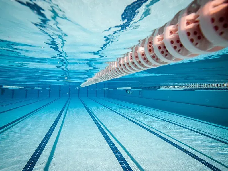 A View Of A Swimming Pool From Underneath The Water — Holiday Coast Pools & Water In Coffs Harbour, NSW