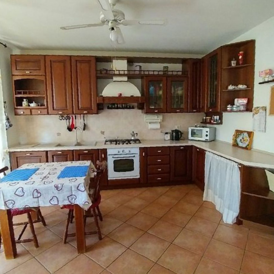 cucina della residenza per anziani