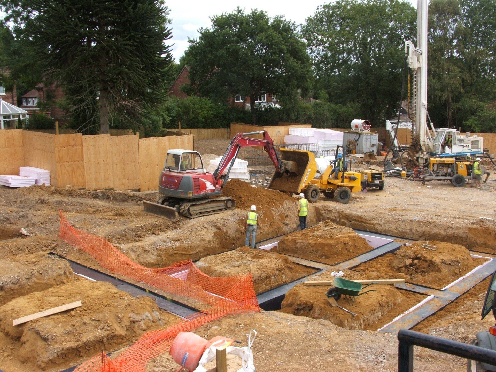 Piled foundations