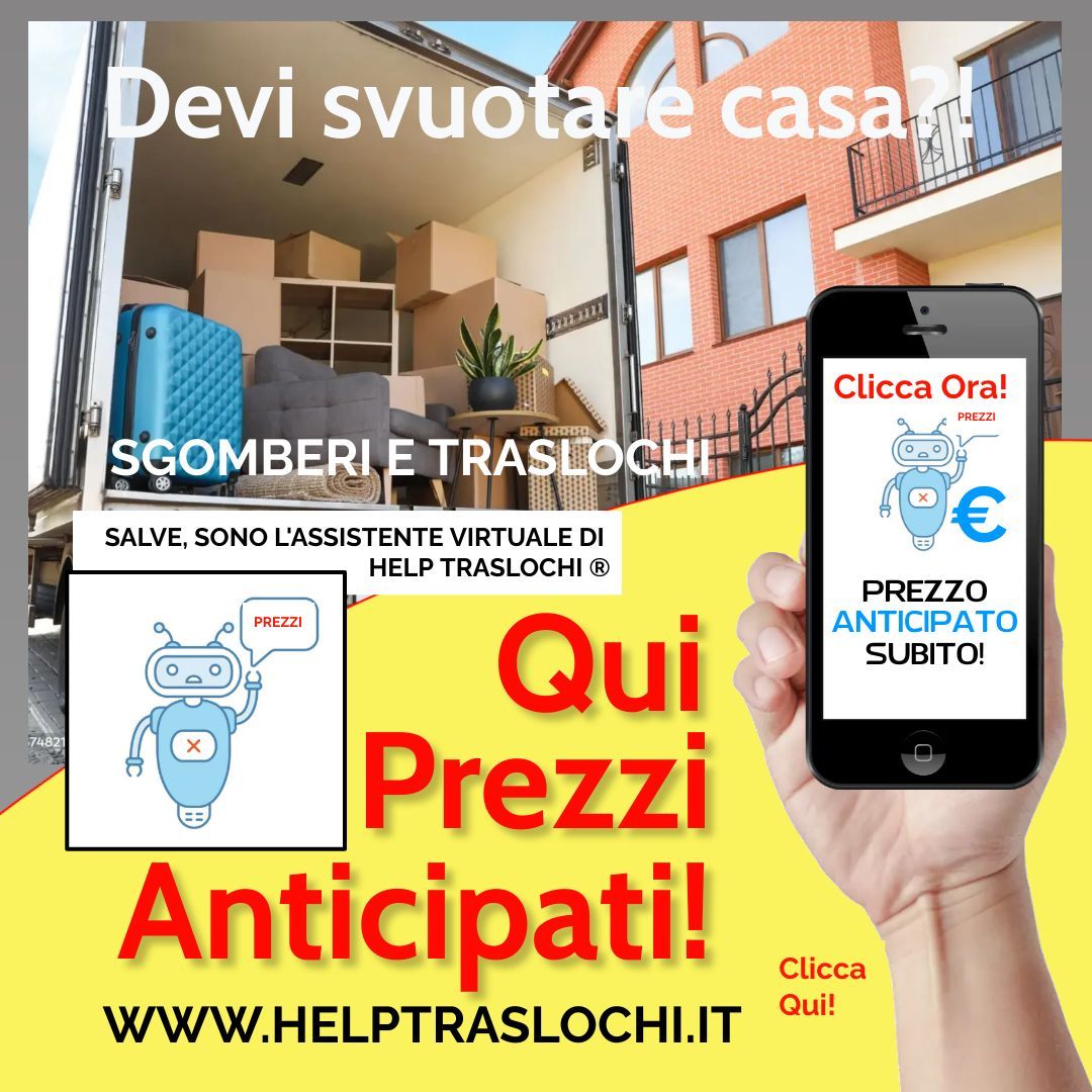PREZZI SGOMBERO SUBITO!!