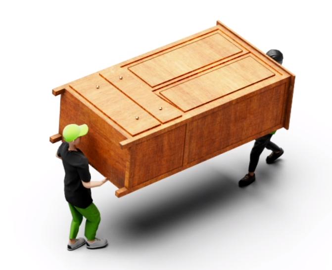 Ritiro mobili al piano abitativo