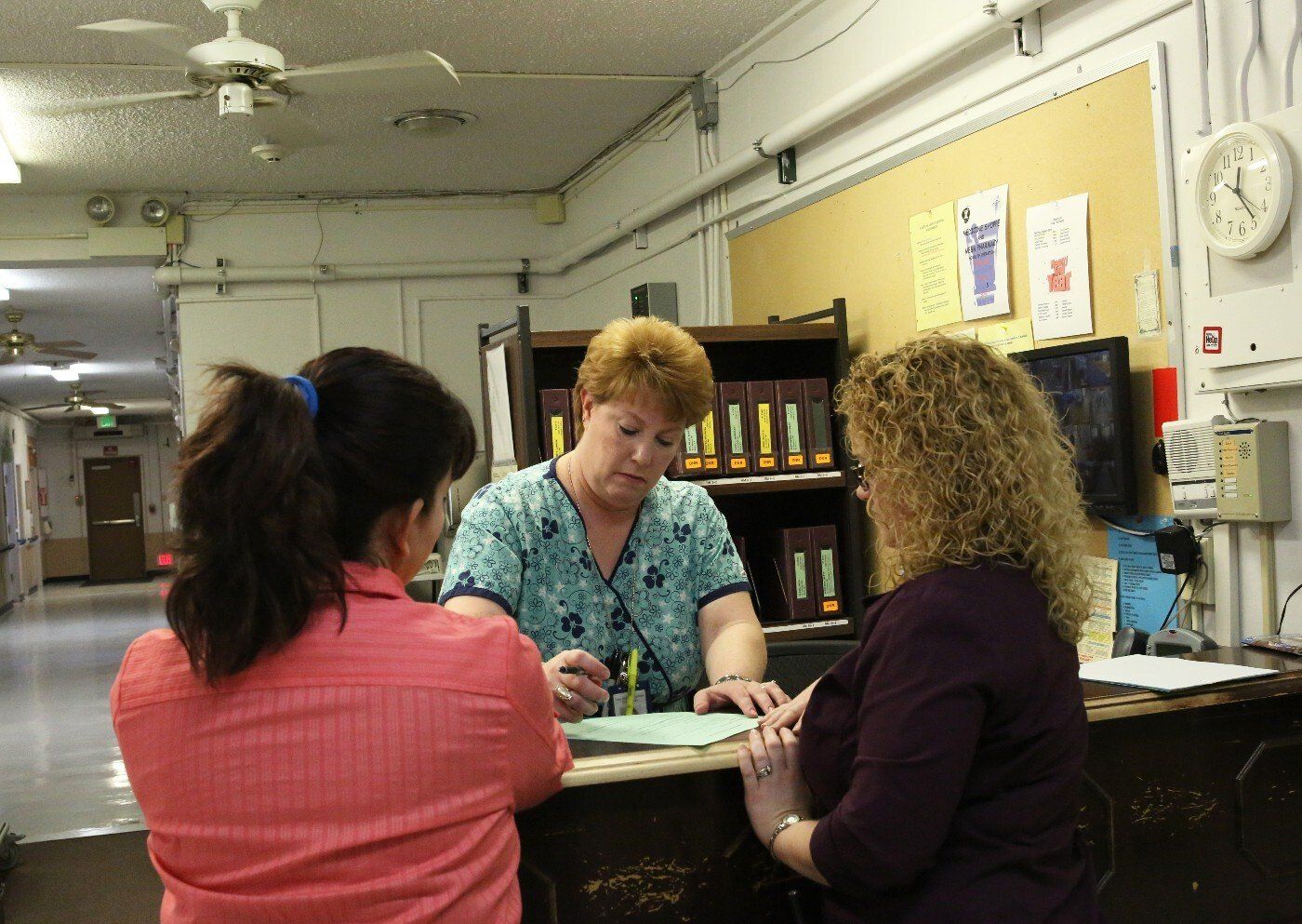 Patients Having Checkup - Springer, NM - South Central Colfax County Special Hospital District