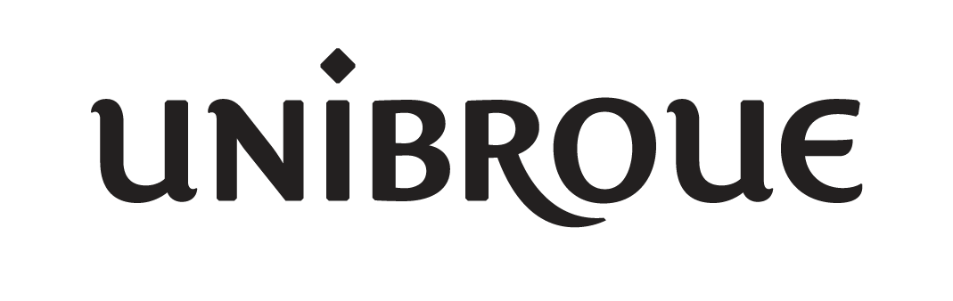 Logo UNIBRUE noir sur fond blanc