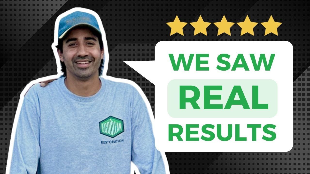Shiv Sharma of EcoClean Restoration shares his results with Vinnie Mac Restoration Marketing