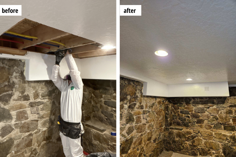 water damage case study