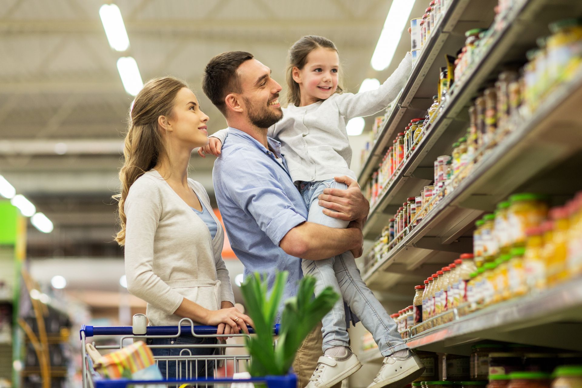 Family shopping