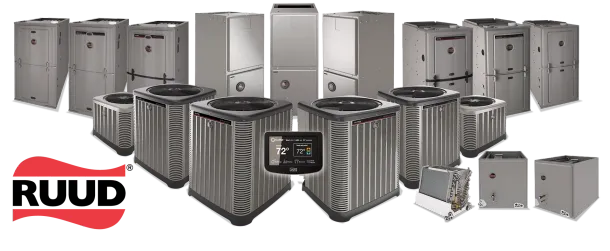 A bunch of air conditioners are lined up in a row