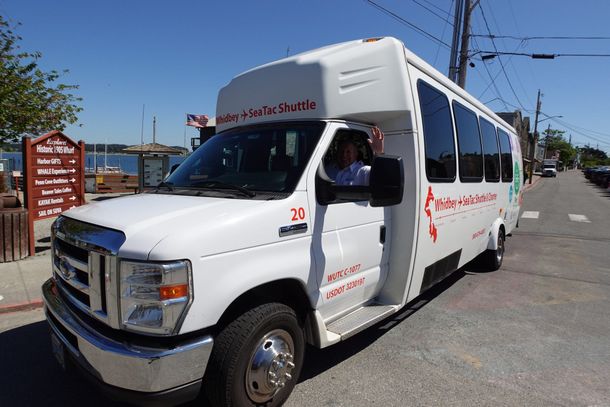 Whidbey SeaTac Shuttle bus