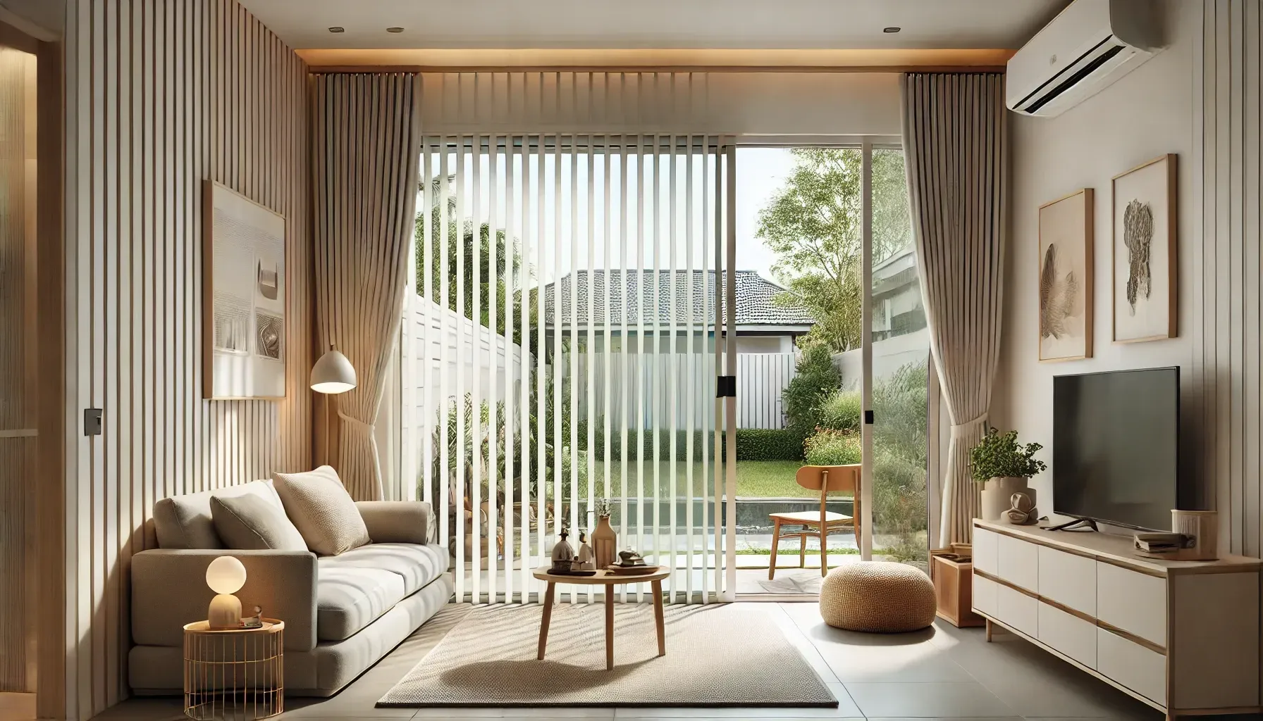 Affordable Sliding Door Window Coverings