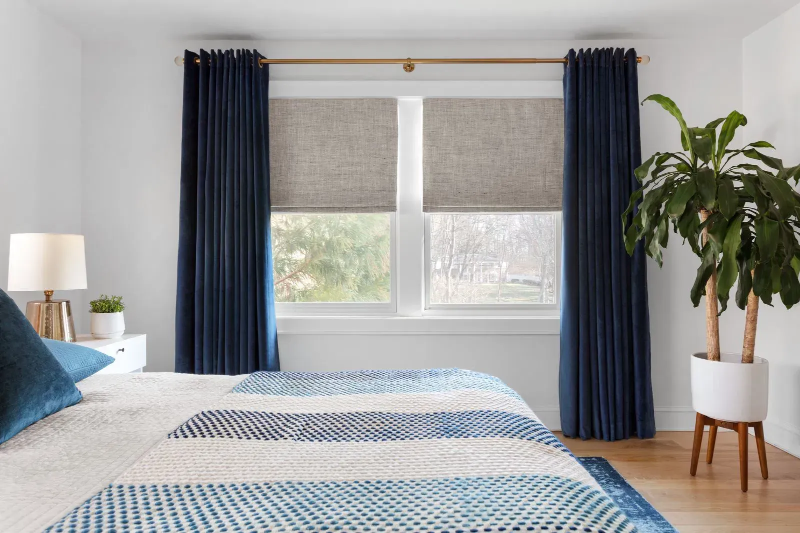 Blackout Shades or Curtains
