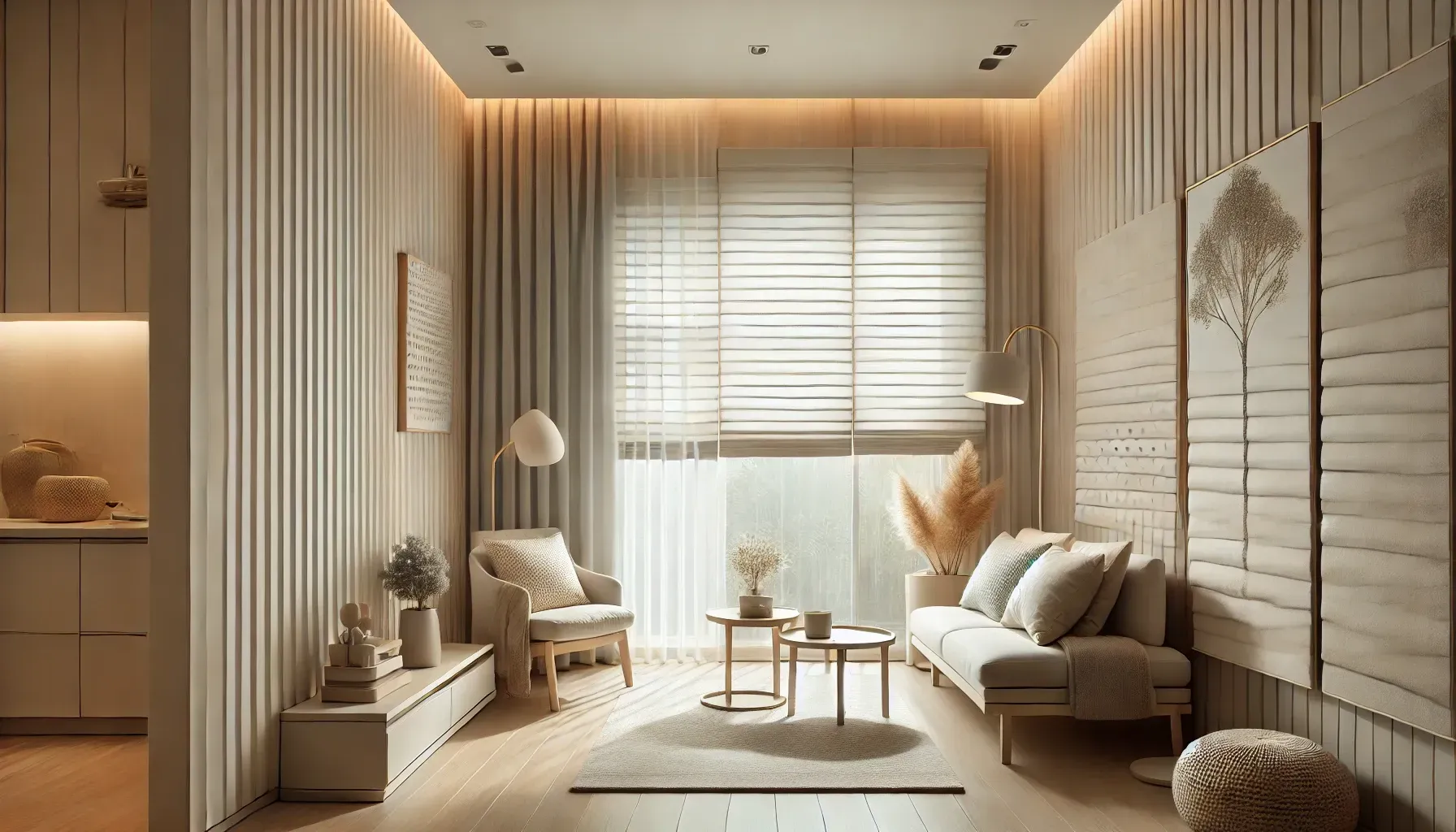 Color Schemes for Blinds in Small Spaces