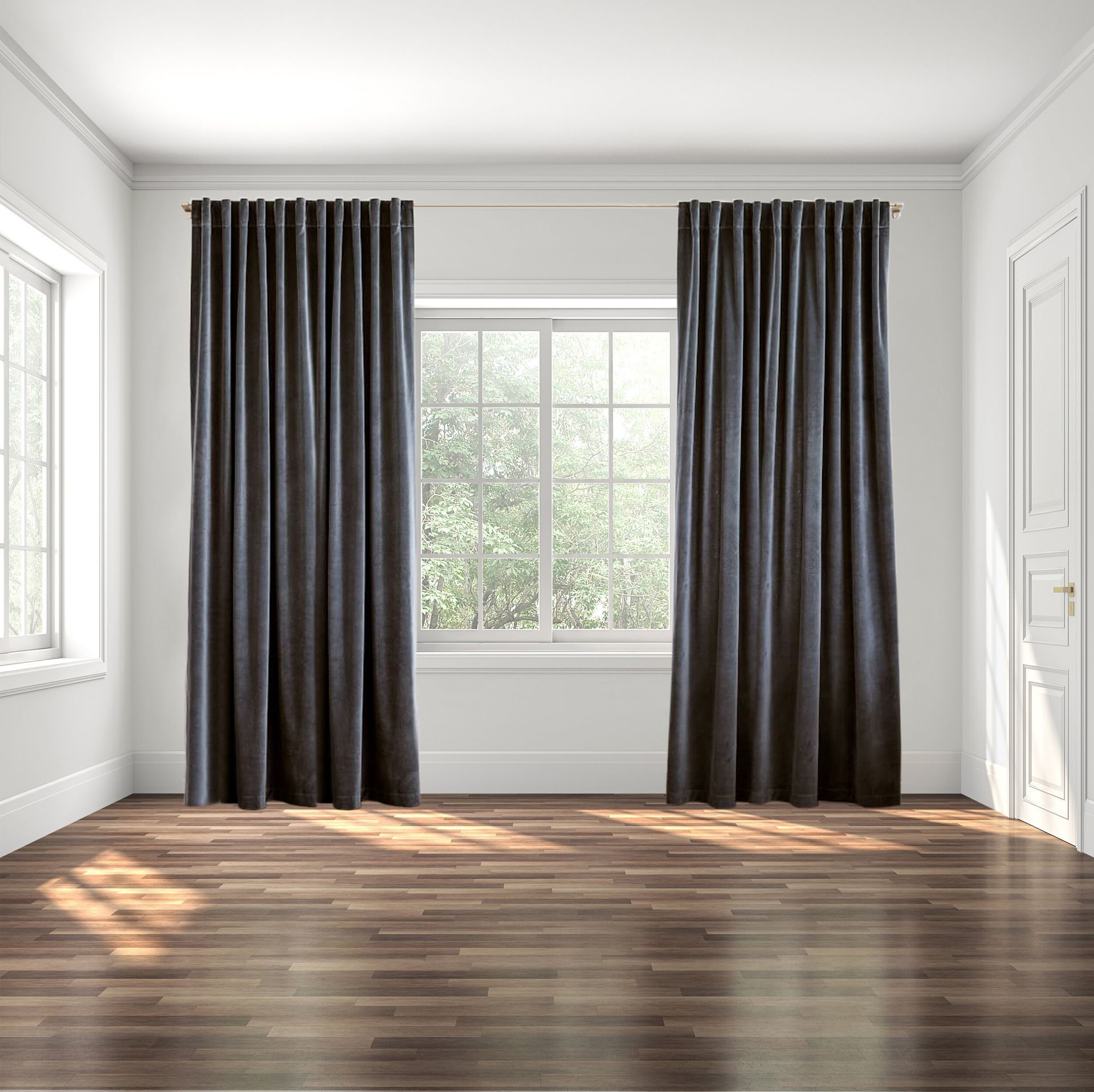 Floor To Ceiling Drapes Alternative to Blinds