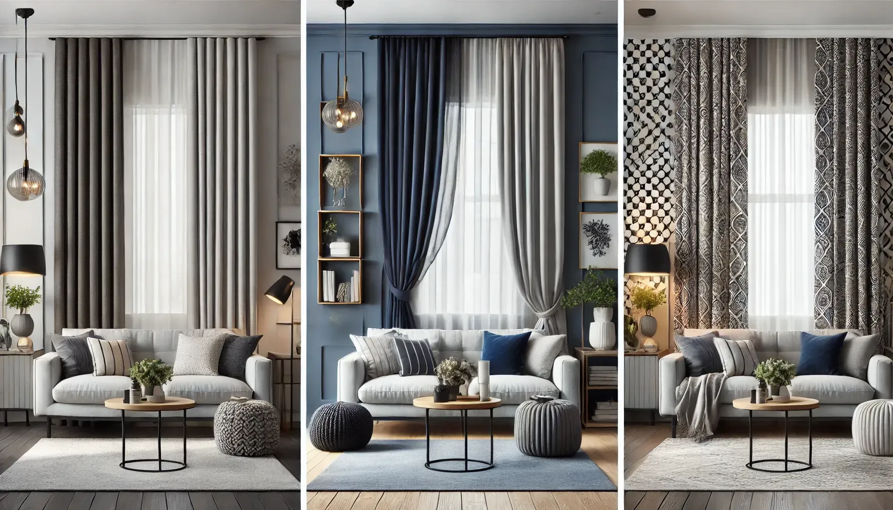 How to Match Curtains to Furniture and Walls