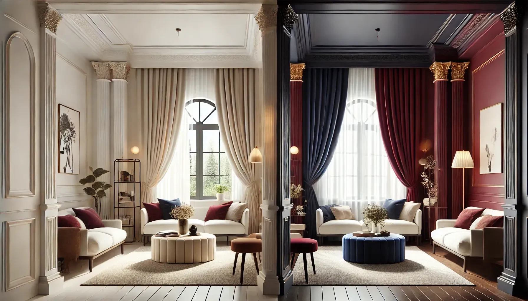 Popular Curtain Colors to Brighten a Room