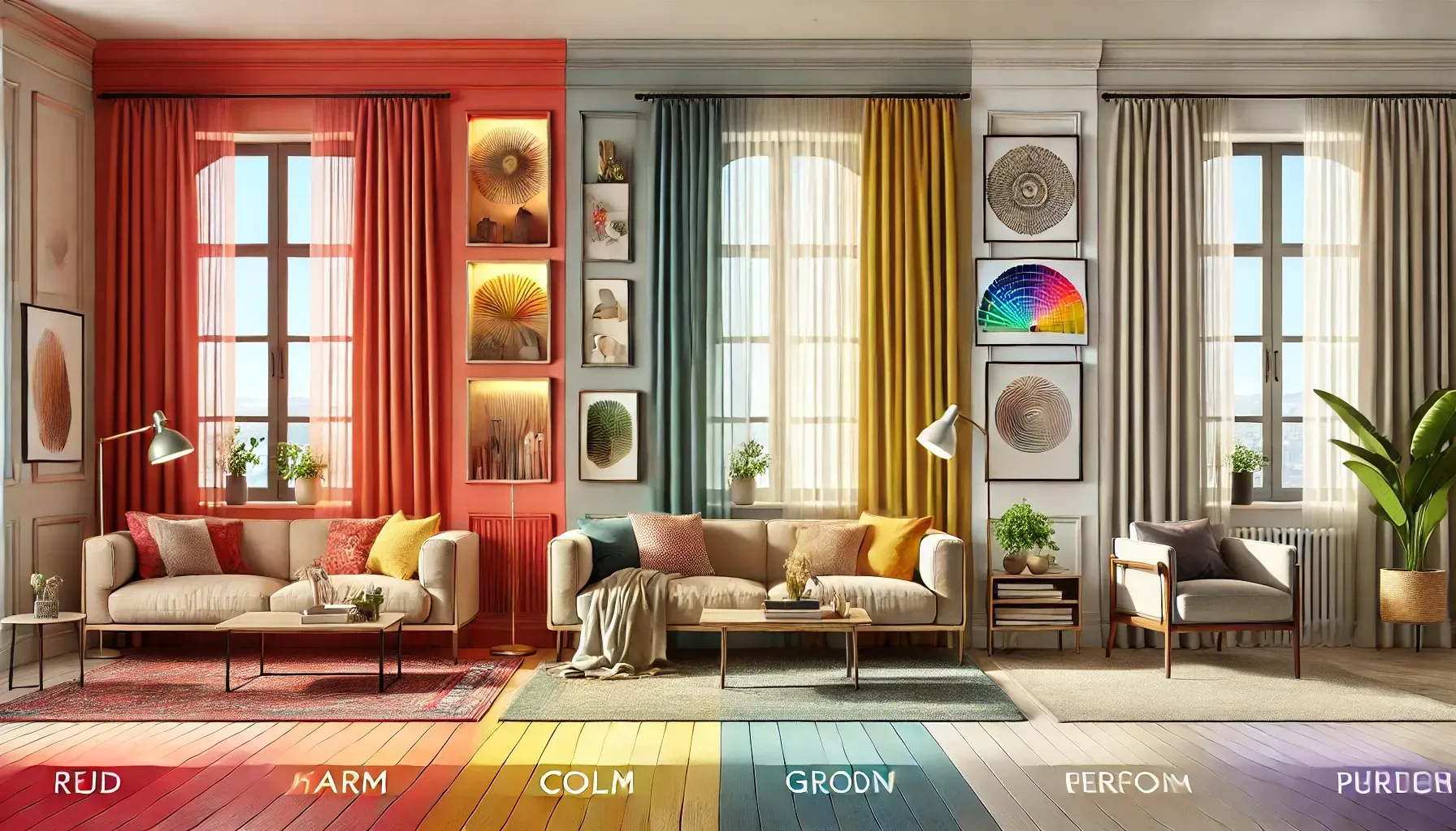 Psychology of Colors in Window Treatments