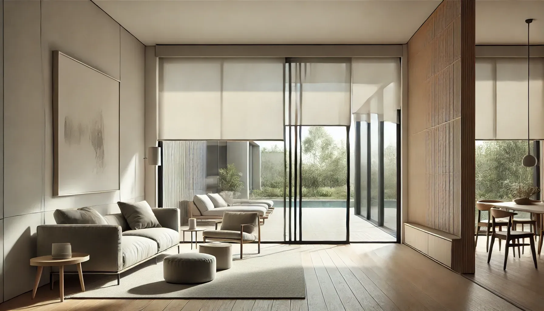 Roller Shades for Sliding Glass Doors