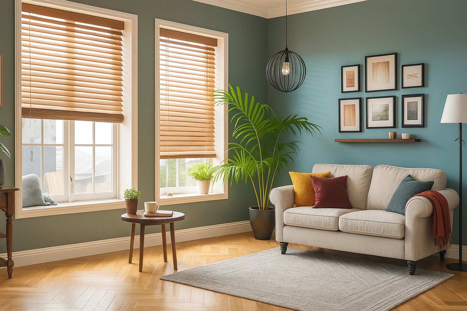 The Importance of Coordinating Window Treatments, Wall Colors, and Flooring