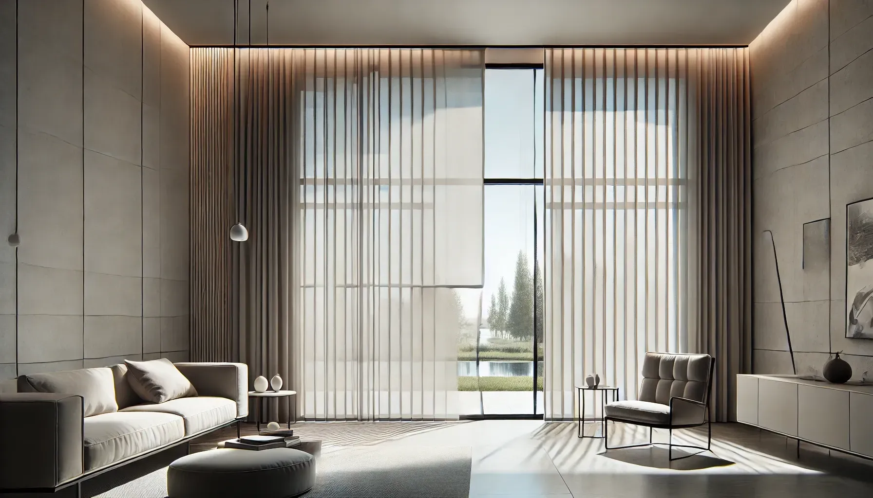 Wide Window Coverings