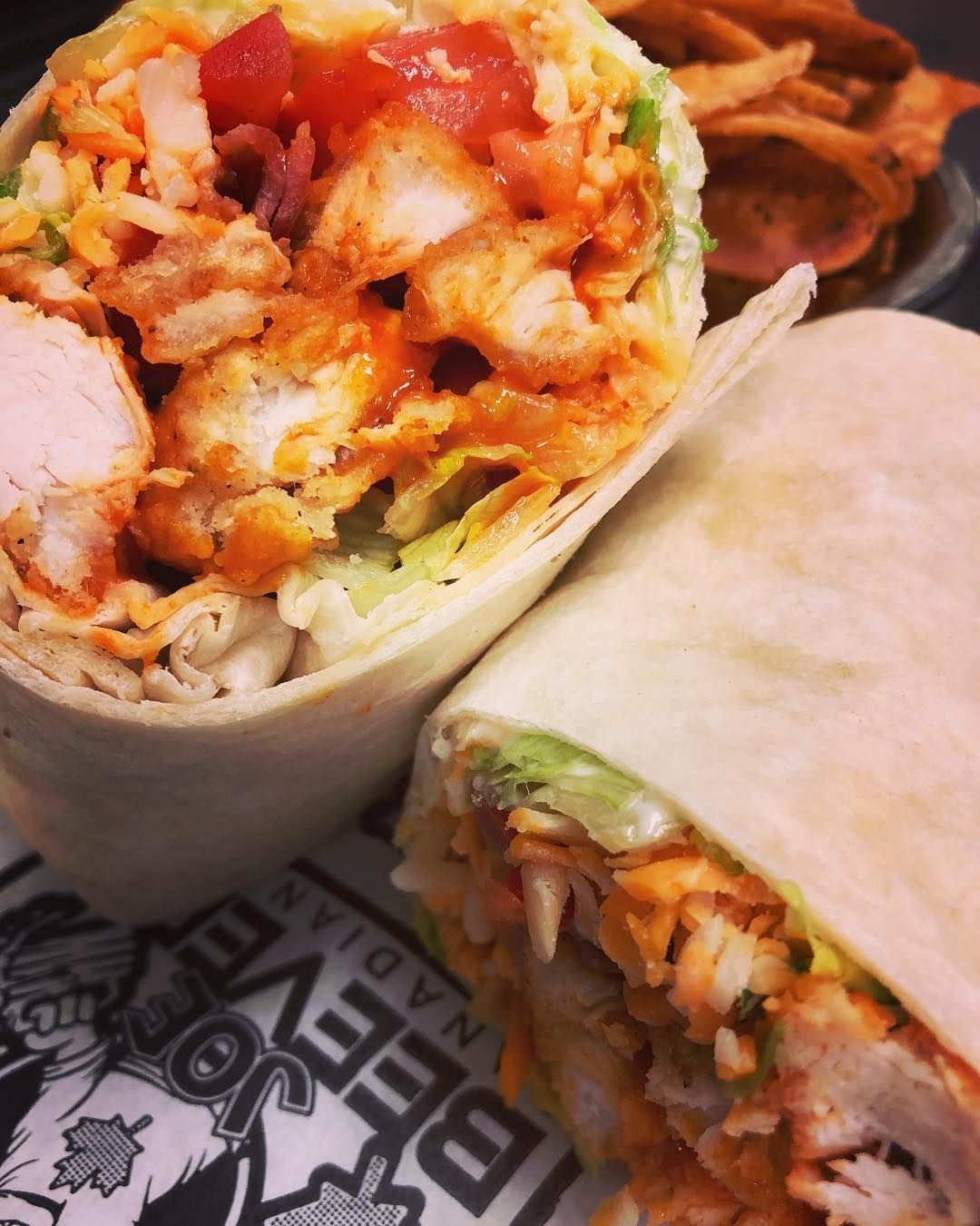 CHICKEN CLUB WRAP