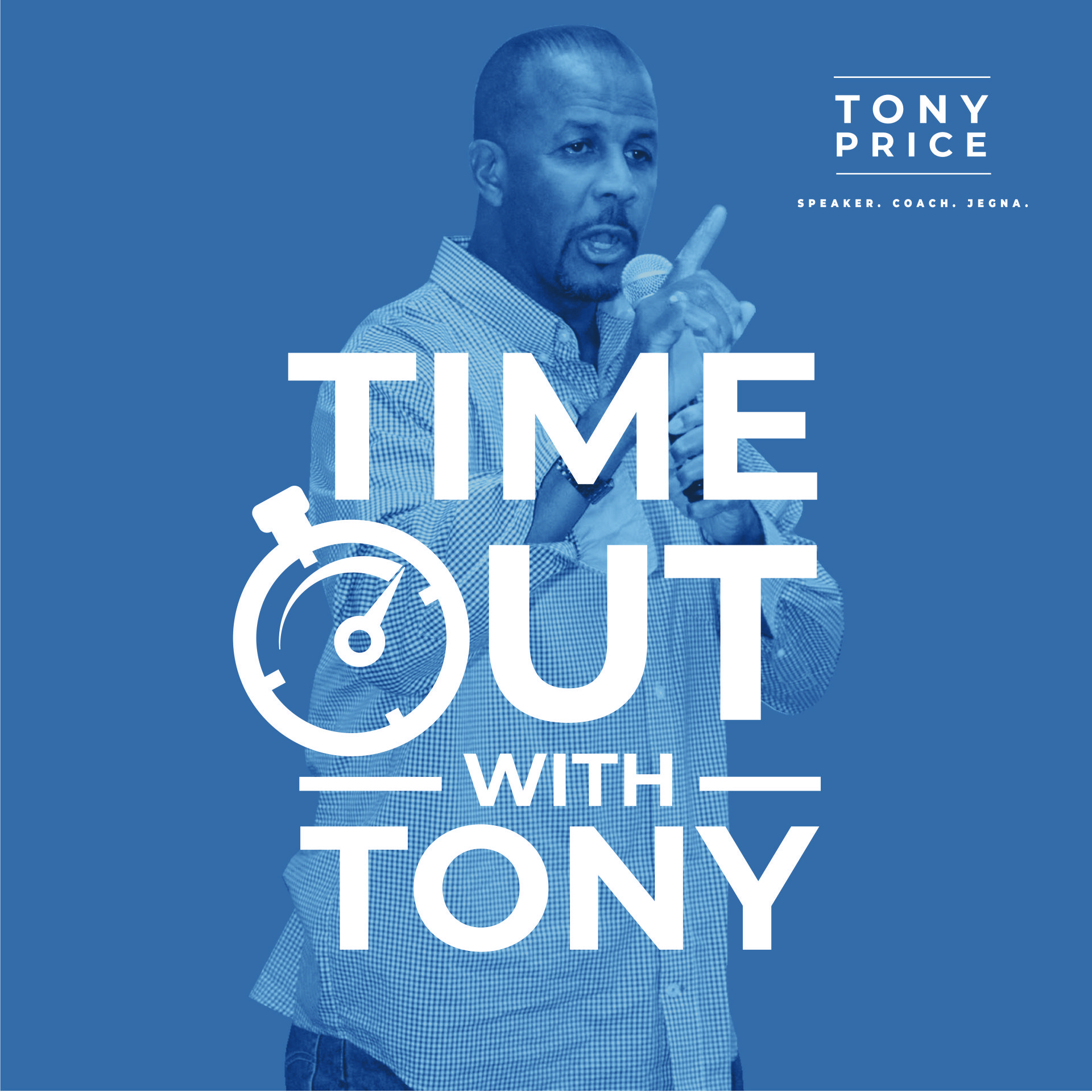 TIME OUT WITH TONY TALKING AT MICROPHONE