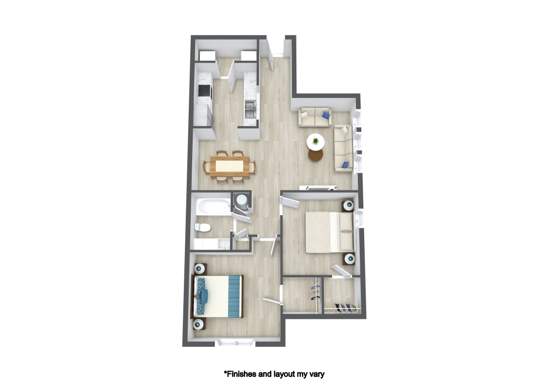 2BD X 1 BA