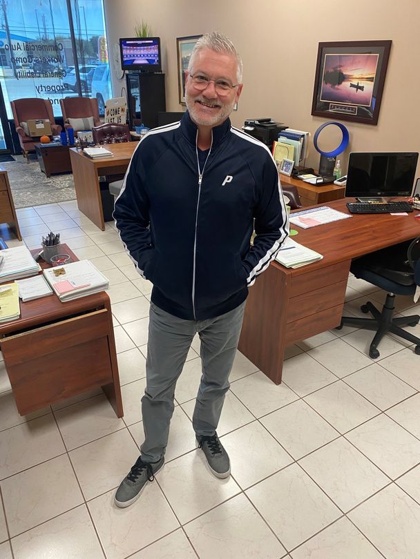 Aaron Wearing Jacket