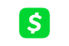 Cash App logo: white dollar sign in a green rounded square.