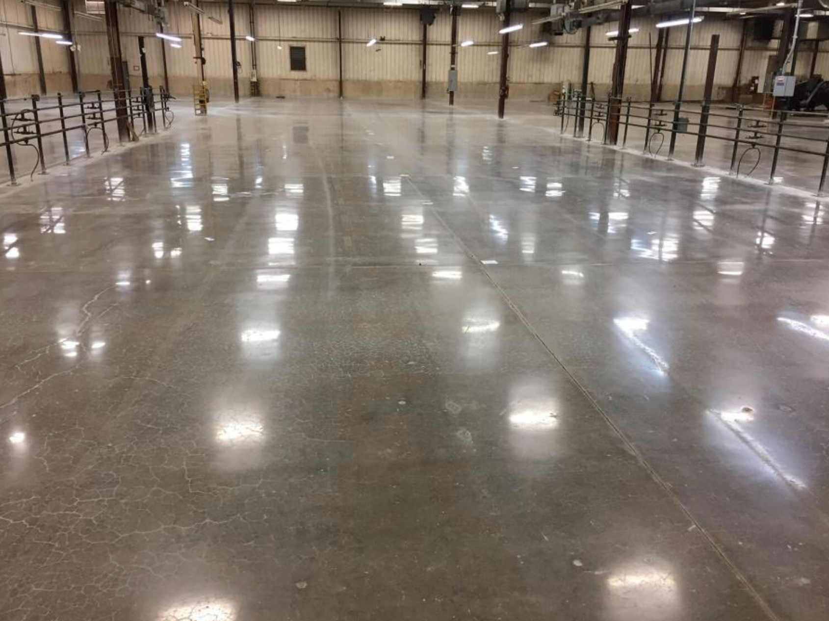epoxy floor warehouse