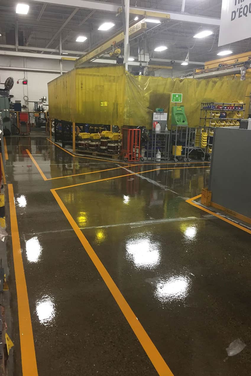 commercial epoxy flooring