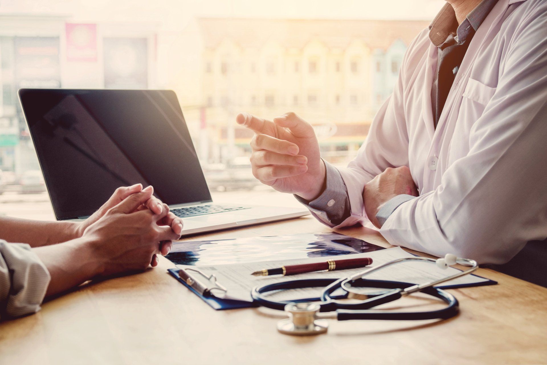 Doctors and Patient — Dallas County, TX — TX Health Plan Pros
