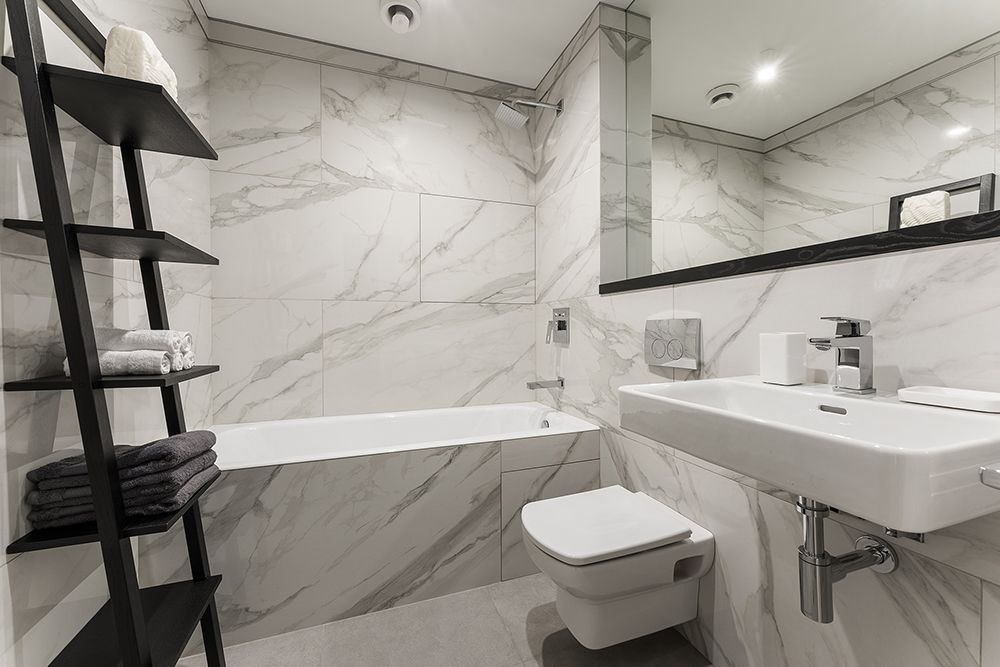 Modern Looking Bathroom