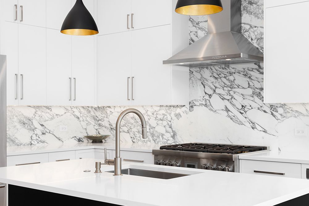 Kitchen With Cabinet