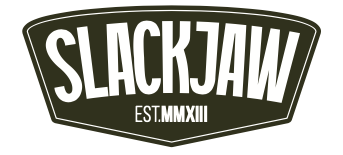 A logo for a company called slack jaw