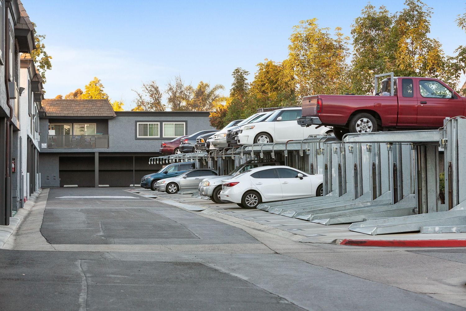 Park Plaza parking lot